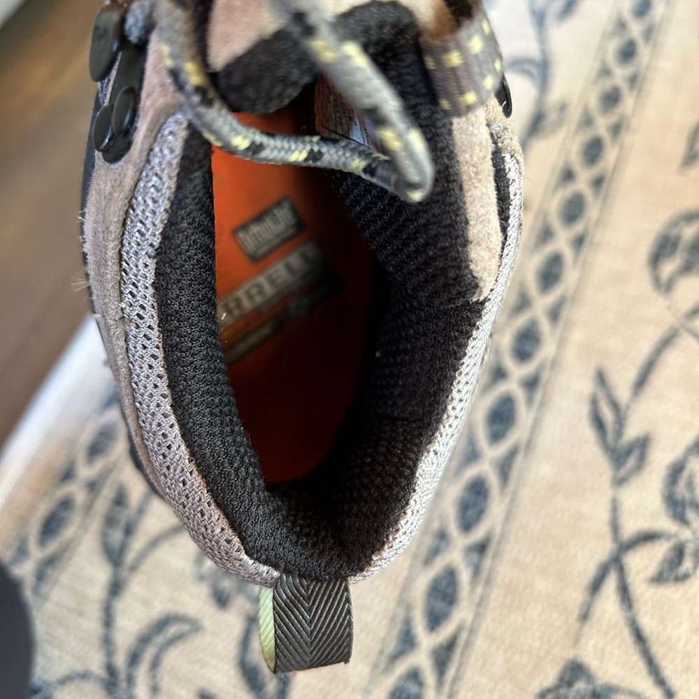 Merrell Gray and Black Hiking Boot - Picture 9 of 11